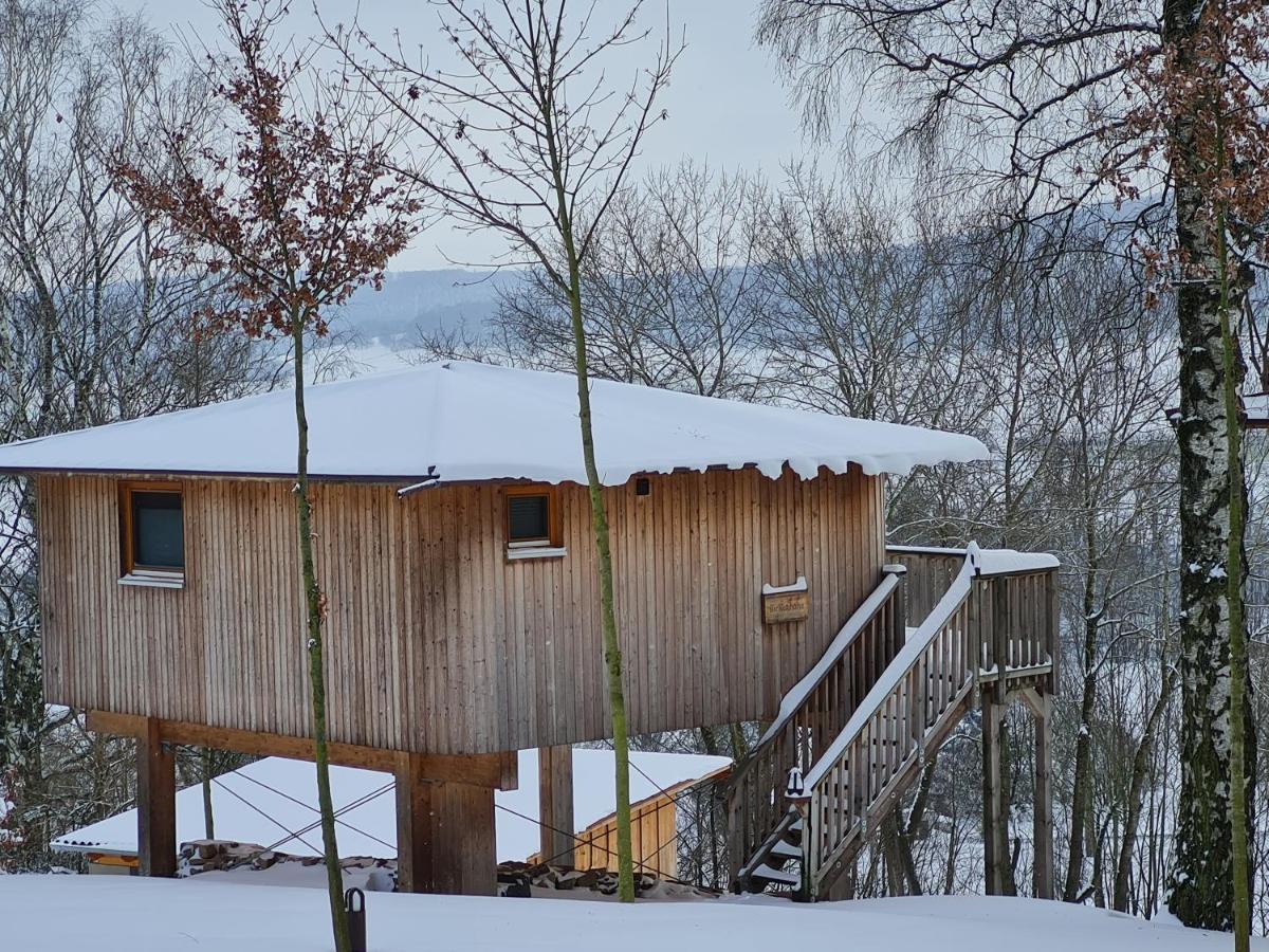 Hotel Waldquelle - Baumhaushotel Aerzen Bagian luar foto